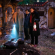 Mark Proksch, Harvey Guillén, Matt Berry in What We Do In The Shadows